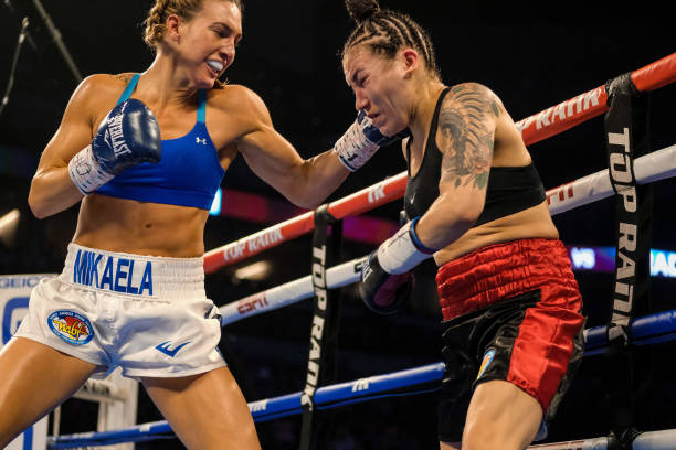 mikaela mayer boxing style