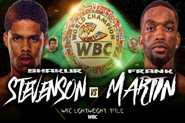 Stevenson Vs. Martin Confirmed For Late 2023, Vacant WBC Title On The Line featured image