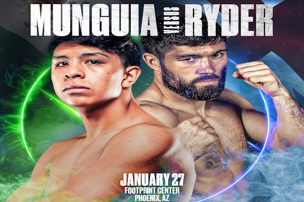 Jaime Munguia And John Ryder Set For January 27th featured image