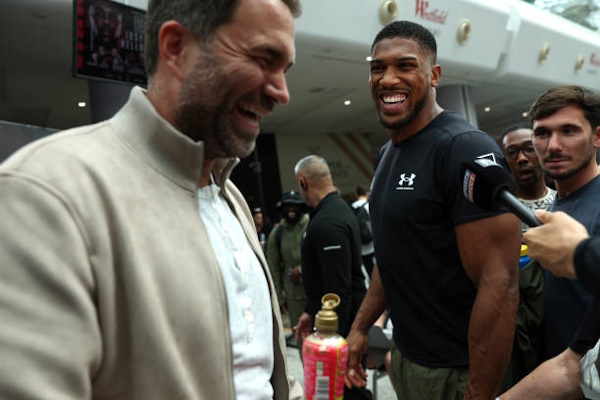 Eddie Hearn Predicts Anthony Joshua Will Return This Summer And Fight For A World Title featured image