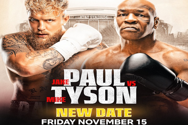 Mike Tyson Vs. Jake Paul Re-Arranged For November 15 featured image