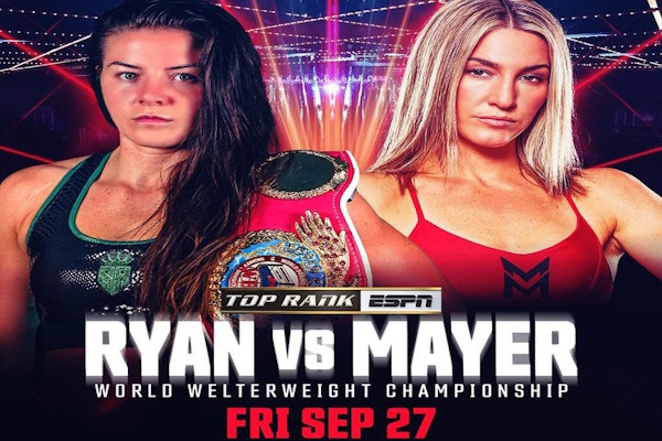 Mikaela Mayer FINALLY Gets World Title Opportunity In The US Again With Sandy Ryan Fight On September 27 featured image