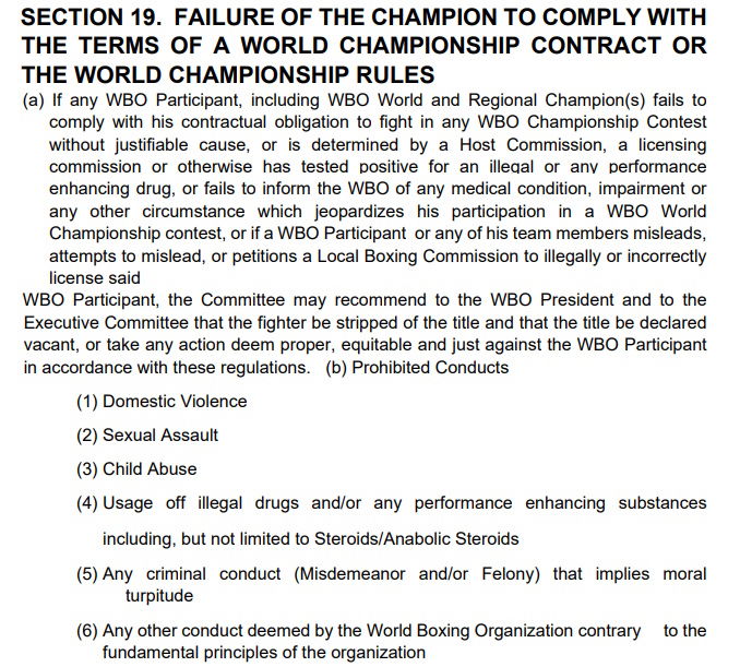 The WBO To Act Against Teofimo Lopez Following Racism Incident image 1